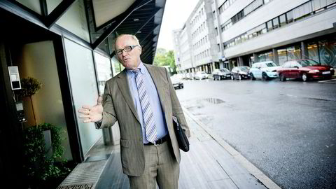 Michael Binnion er sjef i det kanadiske oljeselskapet Questerre. Han hadde store papirtap på selskapets kursfall torsdag.