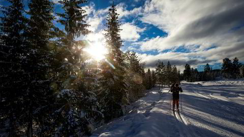 I Trysil tjener turistnæringen millioner på at den kan gi snøgaranti til kundene. Her fra starten av november, da seks kilometer med kunstsnøunderlag fikk påfyll av et tidlig snøfall.