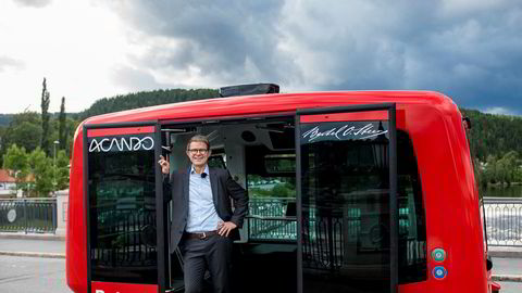 Får NSB på laget. Olav Madland, daglig leder i Applied Autonomy har allerede tatt den selvkjørende minibussen EZ10 til Norge. Nå får han NSB inn på eiersiden i selskapet.