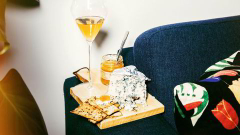 Roquefort og et glass med Château Suduiraut fra 1989 er en strålende avslutning på et måltid