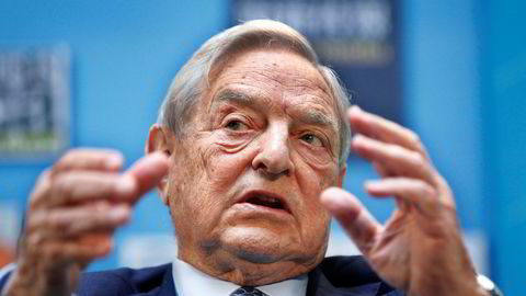 George Soros har ikke mye godt å si om president Donald Trump.