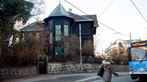 Magnus Rønningen kjøpte første etasje i denne villaen på Frogner i Oslo etter nedsalget i bokforlaget Strawberry Publishing.