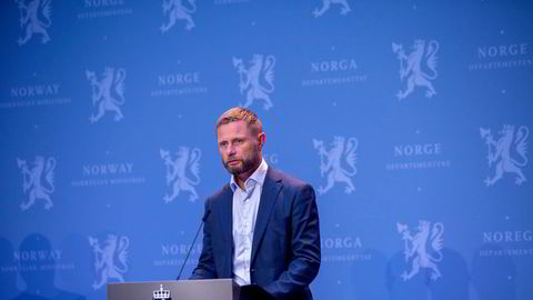 Helse- og omsorgsminister Bent Høie.