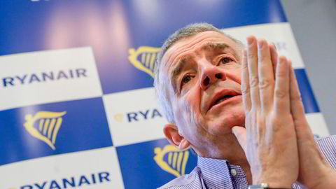 Ryanair-sjef Michael O'Leary ser lyst på fremtidsutsiktene når folk begynner å fly igjen.