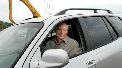 – Det er vel primært to aksjer vi har hatt en kjedelig historie med, Norwegian og Ice, sier daglig leder Tom Kolberg i familieselskapet Kolberg Motors. Bildet er fra 2004.