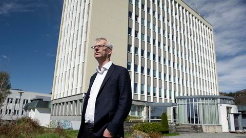 Rektor Øystein Thøgersen ved NHH forteller at rektoratet tar miljøsaken på alvor.