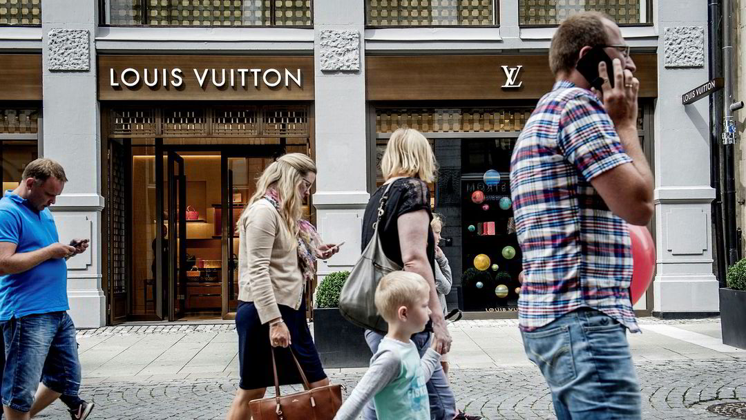 Louis Vuitton solgte luksusvarer for 110 millioner