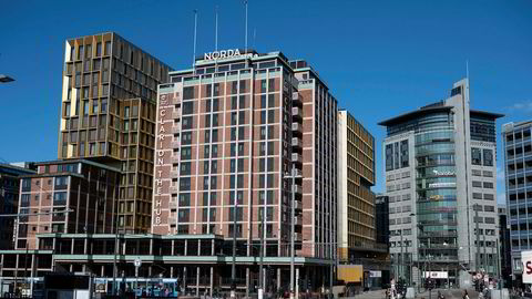 Hotellene i Oslo, her representert ved det største av dem, Clarion The Hub, mistet 65 prosent av alle overnattingene i mars.