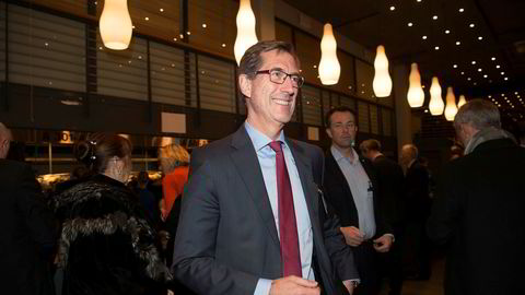 Walter Qvam på NHO-konferansen.