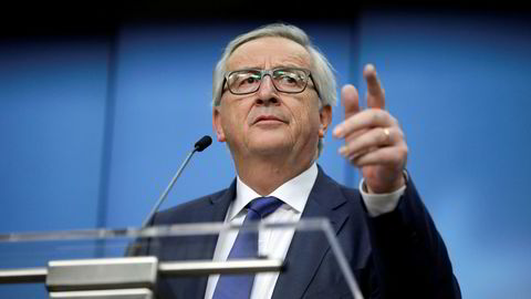 Europakommisjonens president Jean-Claude Juncker forlanger at italienerne skjerper seg.