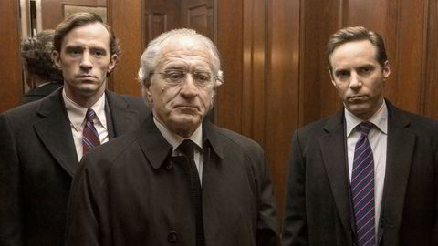 150 år i fengsel. Robert De Niro spiller Bernie Madoff, mannen som ble dømt til fengsel for verdens største pyramidesvindel.