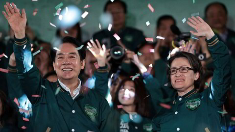 Taiwanere har mindre og mindre lyst til å bli en del av Kina. Velgerne understreket dette i år, ved å gi makten til president Lai Ching-te (til venstre) og visepresident Hsiao Bi-khim i Kina-kritiske Democratic Progressive Party.