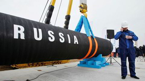 Forgiftningen av opposisjonspolitikeren Aleksej Navalnyj kan forpurre gassrørledningen Nord Stream, fra Russland til Tyskland. Her fra den russiske siden, vest for St. Petersburg.