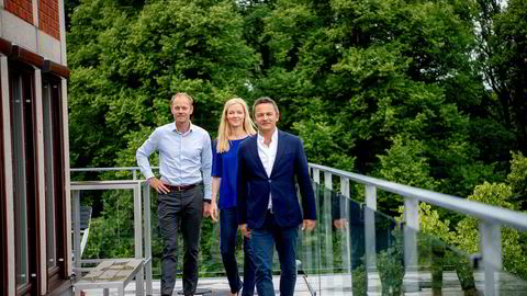 Administrasjonssjef Hanne Bismo Mustad og administrerende direktør Thomas Høgebøl i The North Alliance kjøpes opp av partner Henning Vold i oppkjøpsfondet Norvestor for en sum DN erfarer overstiger en milliard kroner.