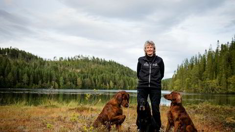 Nina Nordby Kjelsberg har avlet frem noen av landets beste jakthunder.