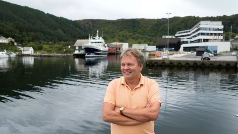Hovedeier Stig Remøy i Rimfrost melder at selskapet vil kjøpe mer miljøvennlige krillfiskefartøy. Her avbildet i 2016.