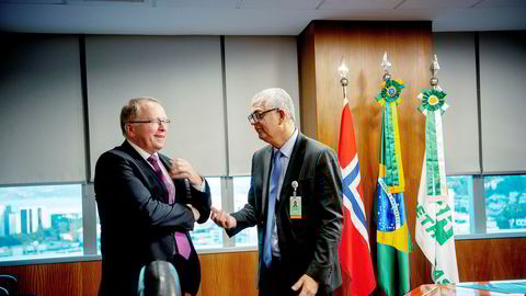 Da Equinor-sjef Eldar Sætre nylig var i Brasil, møtte han toppsjefen i Petrobras Ivan de Souza Monteiro.