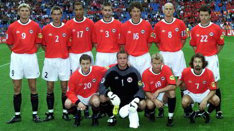 Norges EM-tropp i 2000.