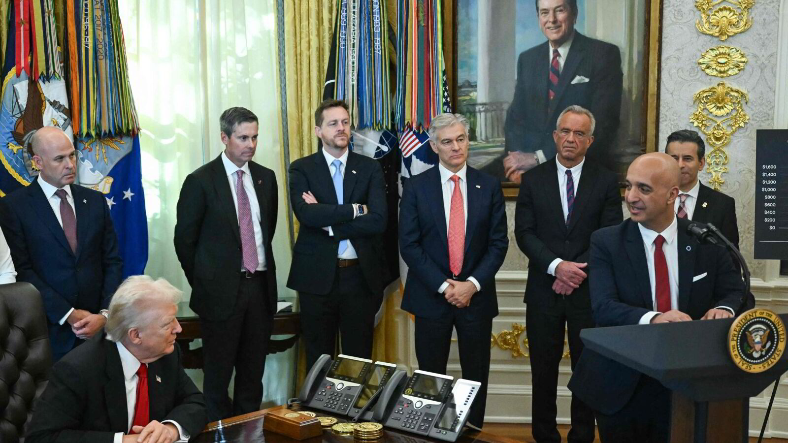 København-børsen faller tungt etter nye tolltrusler