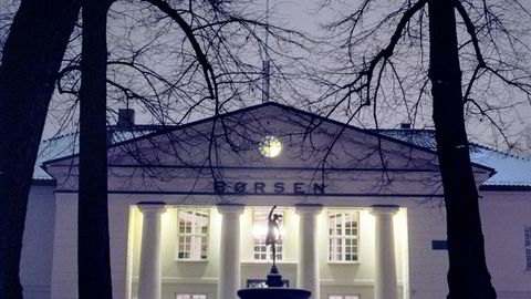 Børsen i Oslo.