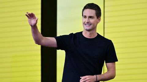 Snapchat-grunnlegger Evan Spiegel begrenser sine egne barns skjermtid, skriver artikkelforfatteren.