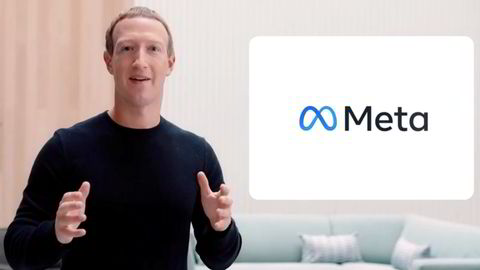 Meta-sjef Mark Zuckerberg.