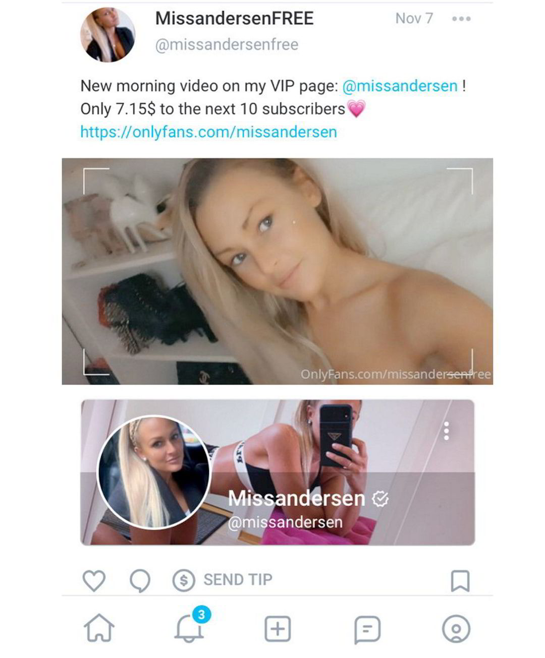 Via nettsiden Onlyfans tjener norske kvinner penger på å dele private  bilder. (+) | DN