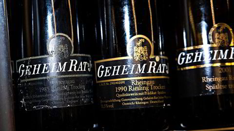 Geheimrat «J» 1985 er andre årgang som ble laget av vinen. Den holder seg fortsatt forbausende godt.