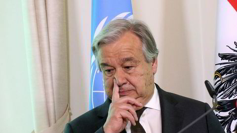 FNs generalsekretær António Guterres. Foto: AP / NTB scanpix