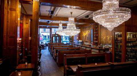 Det er lett å tro at Lompa alltid har sett ut slik som i dag, men i 1950-årene var restauranten innredet i lys, stram og tidsriktig stil.