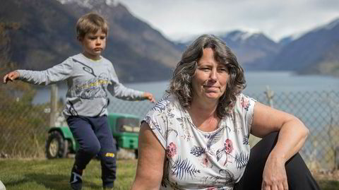 Marianne Heimlid Kalstad ble gravid med sønnen Samson (5) da hun var 48 år.