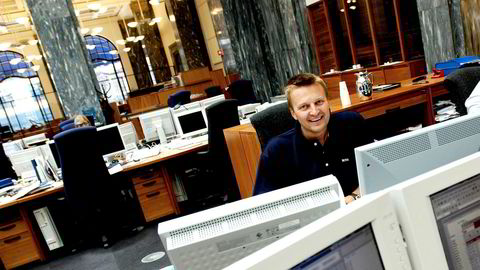 Leder for rentehandel Olav Gunnes i DNB har tjent godt på sine investeringer de siste årene. Bildet er fra 2003, da Gunnes var leder for rentehandel i Gjensidige Nor.
