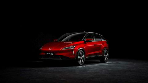 Med en lengde på 445 centimeter går Xpeng G3 rett inn i kompaktsuvsegmentet med en størrelse omtrent som en Volkswagen Tiguan.