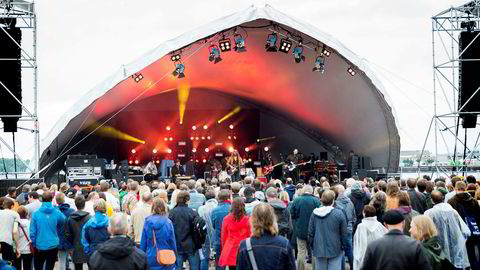 Norwegian Wood ble arrangert på Sukkerbiten utenfor Operaen i Oslo i 2016.