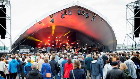 Norwegian Wood ble arrangert på Sukkerbiten utenfor Operaen i Oslo i 2016.