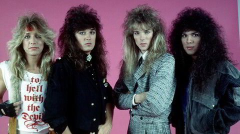 «To hell with the Devil»: 80-tallsbandet Stryper gikk til samme frisør for å kunne spre Herrens budskap.