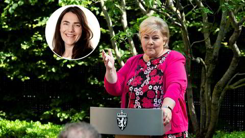 Tidligere kommunikasjonssjef og ekspedisjonssjef i Kunnskapsdepartementet, Anne Kristin Hjukse (innfelt) får trolig beholde stillingen som kommunikasjonssjef på SMK permanent.