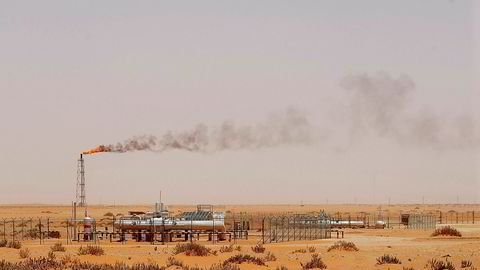 De siste års nedgang i oljeprisen har rammet Saudi-Arabia hardt. Landets økonomiske vekst er i år ventet å falle til 1,4 prosent – det laveste siden 2009.  Foto: Marwan Naamani/AFP/NTB Scanpix