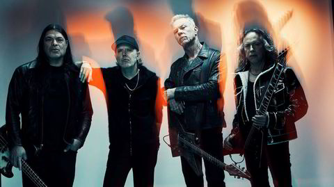 Metallica perfeksjonerer sine mange riff på sitt ellevte studioalbum: Robert Trujillo (fra venstre), Lars Ulrich, James Hetfield og Kirk Hammett.