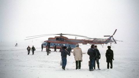 Russerne utplassert på Kapp Heer-basen på Svalbard i 1976 var klare til å bistå moderlandet om det skulle bli krig.