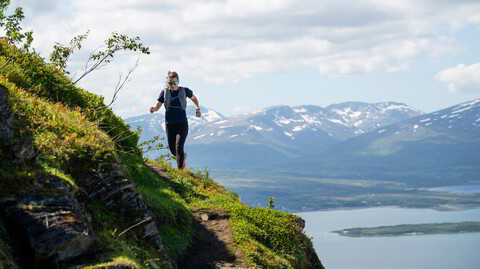 I farta. Kristin Harila har alltid vært glad i å trene mye og presse seg selv, men hun synes generelt det er for mye «må» her i livet. Det er god helse bare i det å komme seg ut i frisk luft og bruke naturen, mener hun.